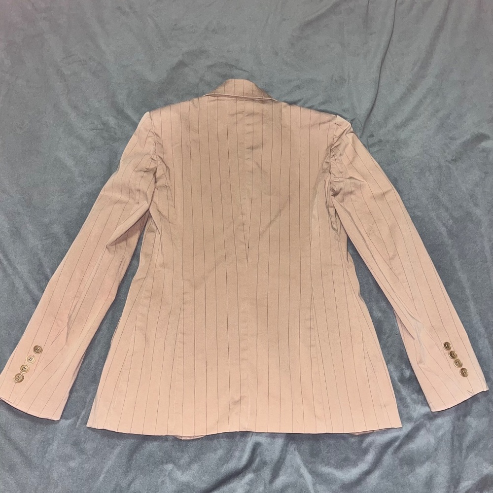 Pinstripe blazer suit jacket - Picture 8 of 8